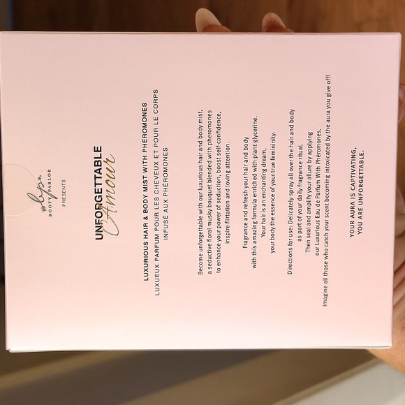 Booty Parlor Unforgettable Amour Hair and Body Mist - Picture 2 of 2